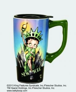 Bettyboopsuperstore On The Go Betty Boop Liberty Travel Mug
