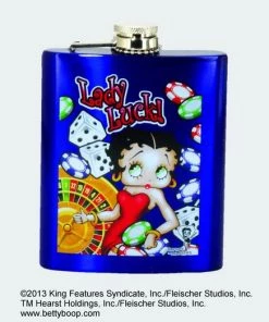 Bettyboopsuperstore Kitchen Betty Boop Lady Luck Flask