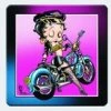 Bettyboopsuperstore Betty Boop Biker Magnet Kitchen