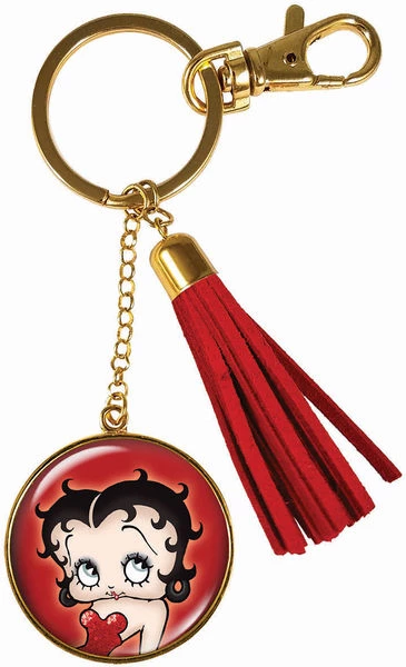 Bettyboopsuperstore Betty Boop Key Chain With Clip And Tassel For Your Car 1 Bettyboopsuperstore Betty Boop Key Chain With Clip And Tassel For Your Car