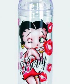 Bettyboopsuperstore BETTY BOOP ACRYLIC WATER BOTTLE On The Go