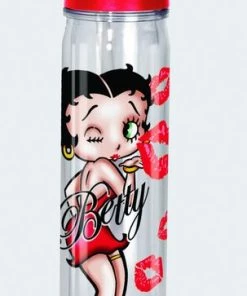 Bettyboopsuperstore Betty Boop Kisses Flip Top Bottle