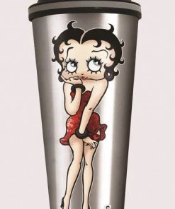 Bettyboopsuperstore Betty Boop Red Dress Stainless Travel Mug On The Go