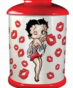 Bettyboopsuperstore Betty Boop Kisses Cookie Jar Retired