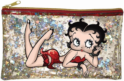 Bettyboopsuperstore Betty Boop Glitter Accessory Bag 1 Bettyboopsuperstore Betty Boop Glitter Accessory Bag