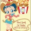Bettyboopsuperstore Kitchen Betty Boop Magnet Hot & Spicy Cowgirl