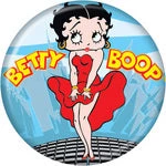 Bettyboopsuperstore Betty Boop Metal Button Skirts Flying On The Go
