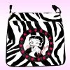 Bettyboopsuperstore Betty Boop Zebra Print Messenger Bag On The Go