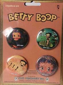 Bettyboopsuperstore Betty Boop Buttons