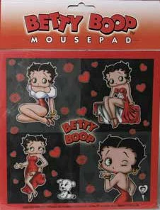 Bettyboopsuperstore Betty Boop 4 Photos Mouse Pad Desktop