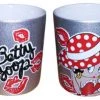 Bettyboopsuperstore Betty Boop Poka Dot Hat Silver Mug