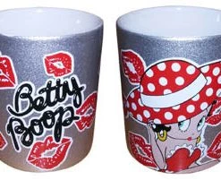 Bettyboopsuperstore Betty Boop Poka Dot Hat Silver Mug