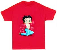 Bettyboopsuperstore Betty Boop Flirt T-Shirt
