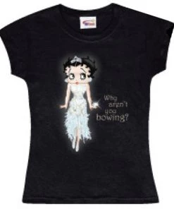 Bettyboopsuperstore Clothing And Apparel Why Aren'st You Bowing Betty Boop T-Shirt