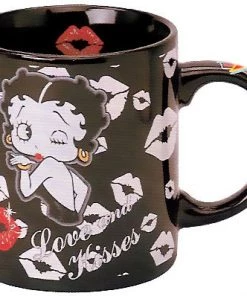 Bettyboopsuperstore Betty Boop Love & Kiisses Mug