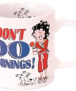 Bettyboopsuperstore I Don't Do Mornings Betty Boop Mug