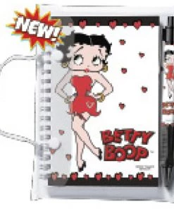 Bettyboopsuperstore Betty Boop Pen And Notebook Hearts