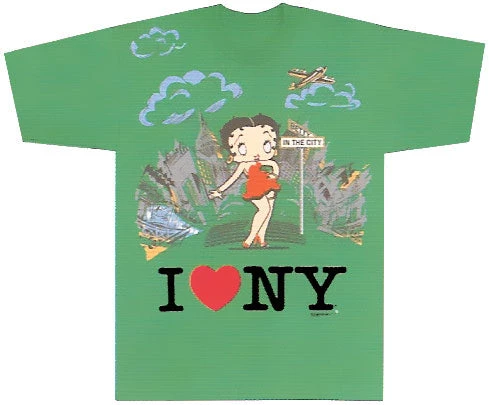 Bettyboopsuperstore Betty Boop In The City T-Shirt 1 Bettyboopsuperstore Betty Boop In The City T-Shirt
