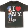 Bettyboopsuperstore Black Hip Hop Betty Boop T-Shirt Clothing And Apparel