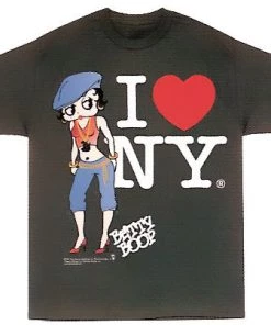Bettyboopsuperstore Black Hip Hop Betty Boop T-Shirt Clothing And Apparel