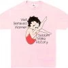 Bettyboopsuperstore Betty Boop Well Behaved Women T-Shirt Clothing And Apparel