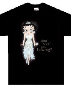 Bettyboopsuperstore Betty Boop Bowing T-Shirt Clothing And Apparel