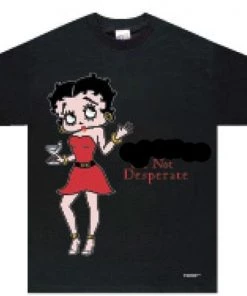 Bettyboopsuperstore Betty Boop Not Desperate T-Shirt Clothing And Apparel