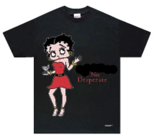 Bettyboopsuperstore Betty Boop Not Desperate T-Shirt Clothing And Apparel 1 Bettyboopsuperstore Betty Boop Not Desperate T-Shirt Clothing And Apparel
