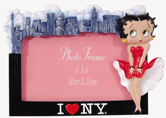 Bettyboopsuperstore Betty Boop I Love NY Picture Frame Retired 1 Bettyboopsuperstore Betty Boop I Love NY Picture Frame Retired