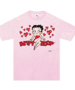 Bettyboopsuperstore Betty Boop Hearts T-Shirt Clothing And Apparel