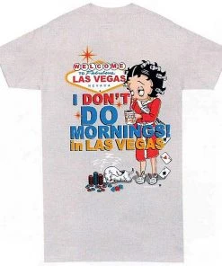 Bettyboopsuperstore Clothing And Apparel Betty Boop I Don'st Do Mornings In Las Vegas Night Shirt