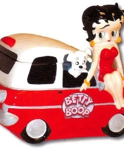 Bettyboopsuperstore Betty Boop Red Car Cookie Jar RETIRED