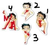 Bettyboopsuperstore Kitchen Betty Boop Ceramic Magnets