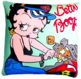 Bettyboopsuperstore Betty Boop Biker Pillow Other Stuff 1 Bettyboopsuperstore Betty Boop Biker Pillow Other Stuff