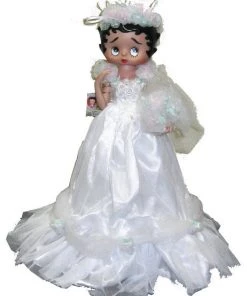 Bettyboopsuperstore Betty Boop Procelain Bridal Lamp