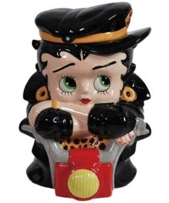 Bettyboopsuperstore Classic Collectibles Betty Boop Biker Cookie Jar Retired