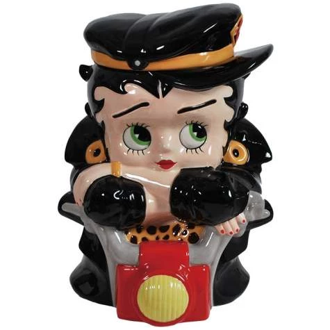 Bettyboopsuperstore Classic Collectibles Betty Boop Biker Cookie Jar Retired 1 Bettyboopsuperstore Classic Collectibles Betty Boop Biker Cookie Jar Retired
