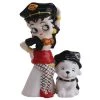 Bettyboopsuperstore Leather Betty & Pudgy Salt And Pepper Shakers