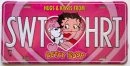 Bettyboopsuperstore Betty Boop Sweet Heart License Plate