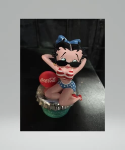 Bettyboopsuperstore Classic Collectibles Betty Boop Coca Cola Summer Mini Box With Sunshine Pin