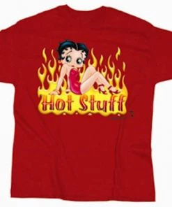 Bettyboopsuperstore Betty Boop Hot Stuff T-Shirt Clothing And Apparel