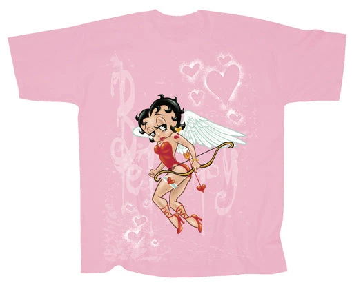Bettyboopsuperstore BETTY BOOP CUPID T-SHIRT Clothing And Apparel 1 Bettyboopsuperstore BETTY BOOP CUPID T-SHIRT Clothing And Apparel