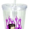 Bettyboopsuperstore Kitchen Betty Boop Biker Acrylic Cup