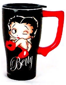 Bettyboopsuperstore On The Go Betty Boop Kiss Travel Mug