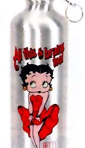 Bettyboopsuperstore Betty Boop All This And Brains Water Bottle
