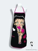 Bettyboopsuperstore Betty Boop Black Full Betty Apron Kitchen
