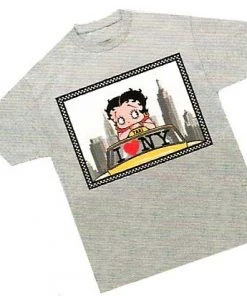 Bettyboopsuperstore N.Y. Taxi Betty Boop T-Shirt Clothing And Apparel