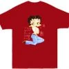 Bettyboopsuperstore Flirt Betty Boop Adult T-Shirt Clothing And Apparel