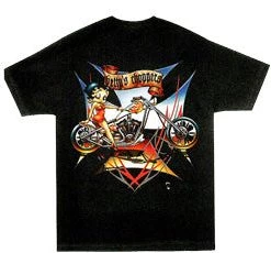 Bettyboopsuperstore Betty Boop Choppers T-Shirt Clothing And Apparel