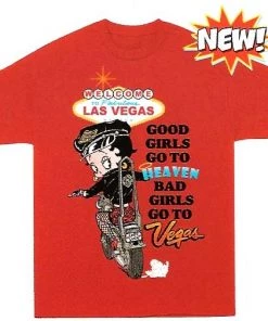 Bettyboopsuperstore Good Girls Go To Heaven Betty Boop T-Shirt Clothing And Apparel